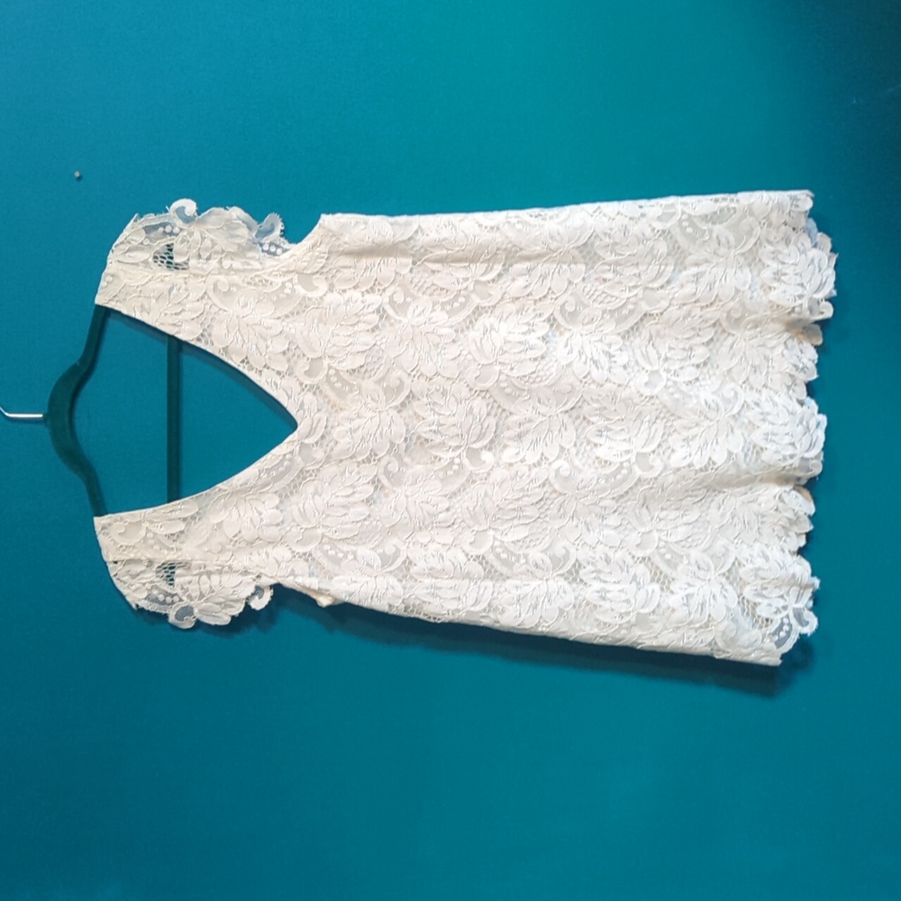 BB Dakota Double V Lace Mini Dress